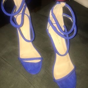 Blue heels